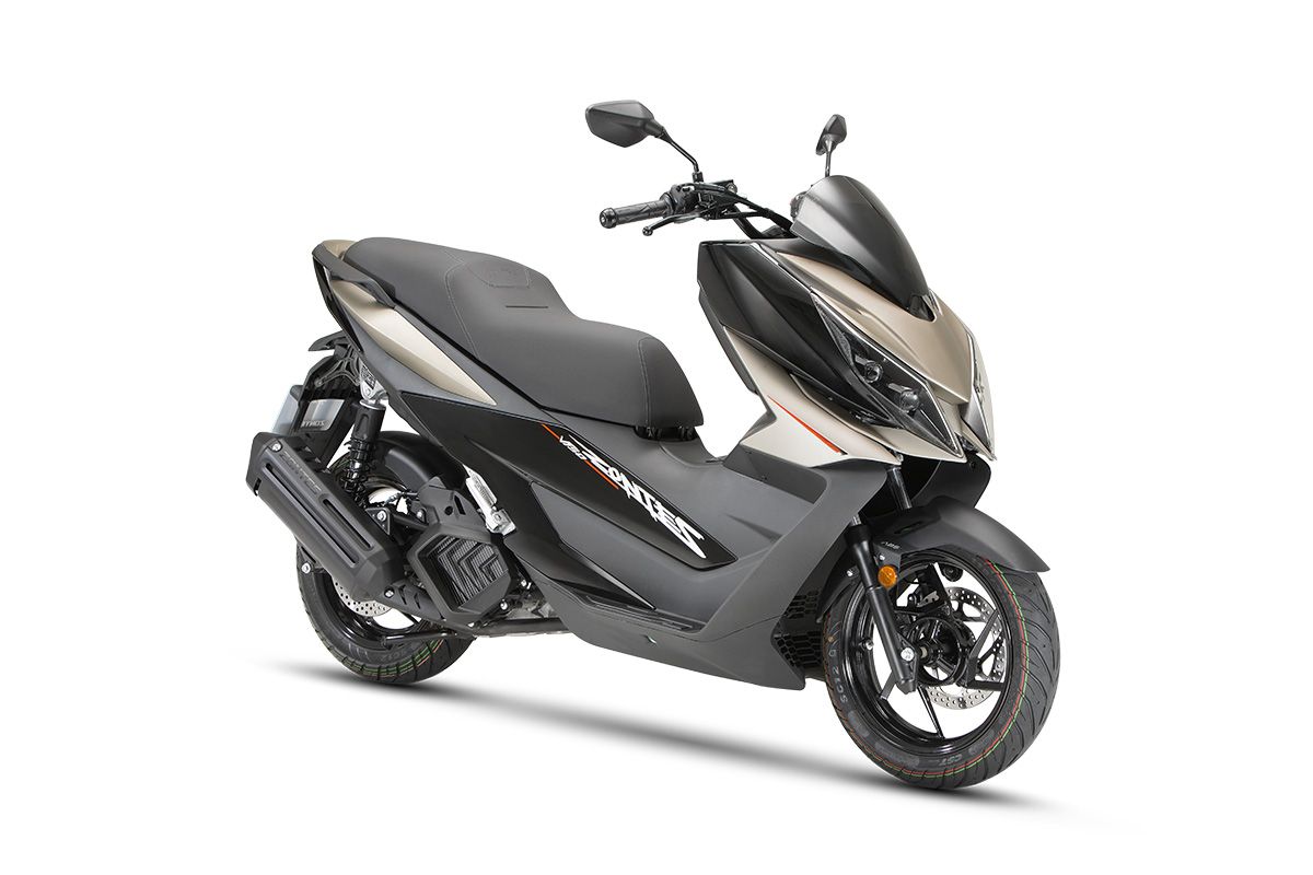 Zontes 125V en color Bronce